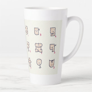 expression latte mug