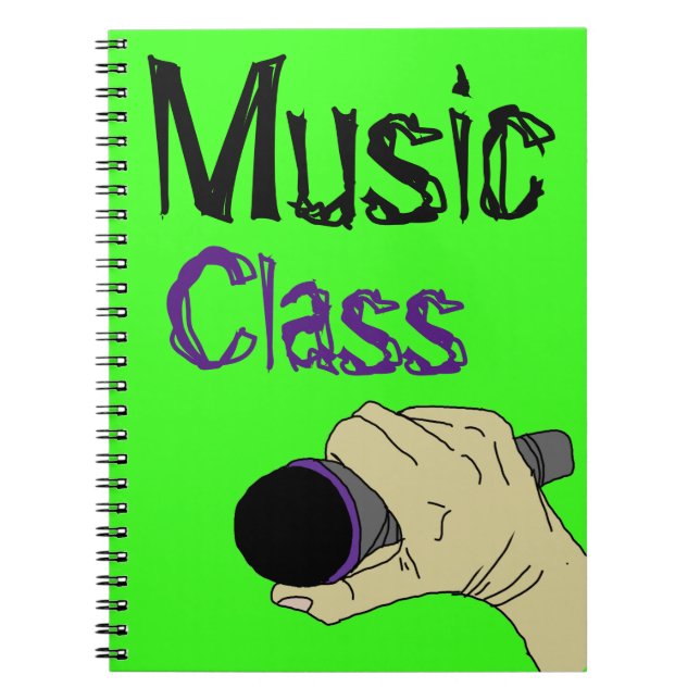 expression yourself,  music class notebook (Front)