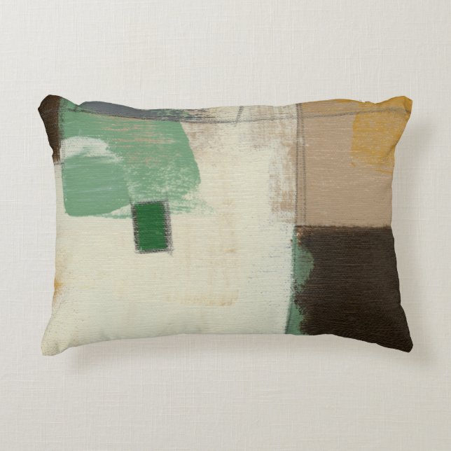 Expressionist Painting with Heavy Brush Strokes Decorative Cushion (Front)
