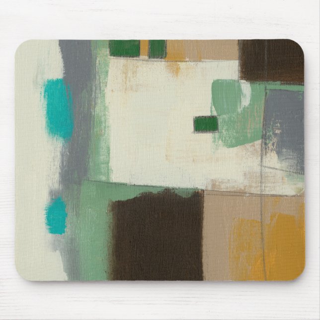 Expressionist Painting with Heavy Brush Strokes Mouse Mat (Front)