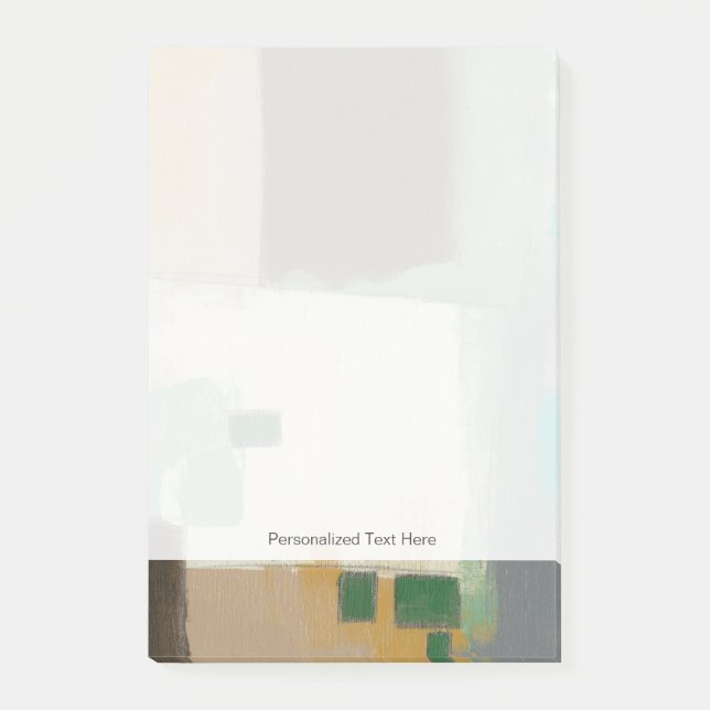 Expressionist Painting with Heavy Brush Strokes Post-it Notes (Front)