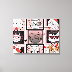 Expressions Canvas Print