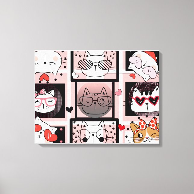 Expressions Canvas Print (Front)