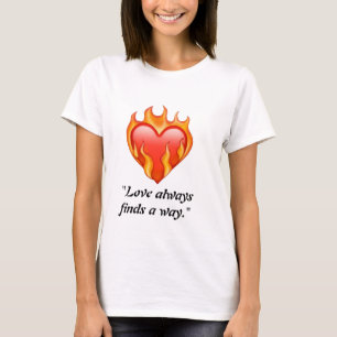 "Expressions of Love: T-Shirts Adorned with Heartf