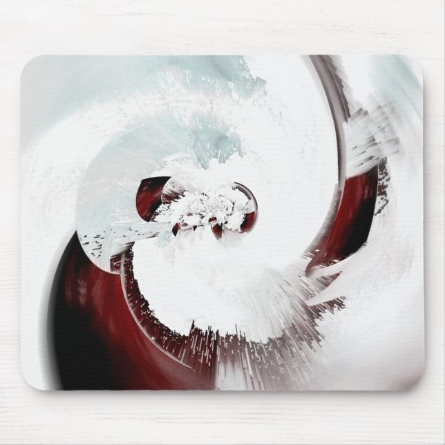 Expressive abstract background mouse mat (Front)