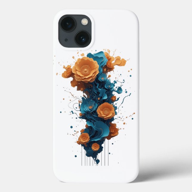 Expressive Abstraction: Emotion in Motion Case-Mate iPhone Case (Back)