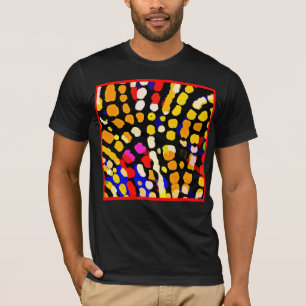 Expressive Color Play Pattern T-Shirt