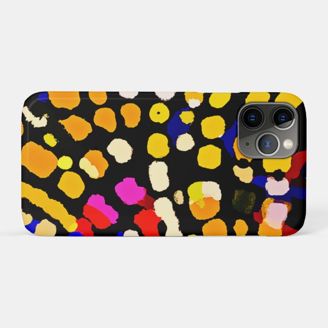 Expressive Colour Play Pattern Case-Mate iPhone Case (Back (Horizontal))