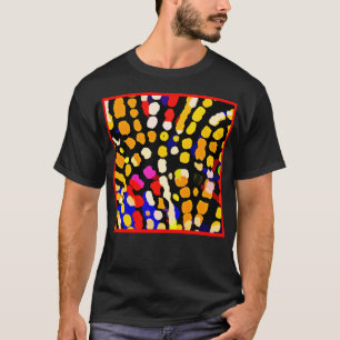 Expressive Colour Play Pattern T-Shirt