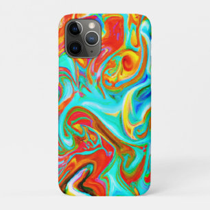 Expressive Colourful Abstractions Pattern iPhone 11 Pro Case