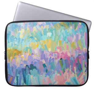 Expressive Colourful Foliage Laptop Sleeve