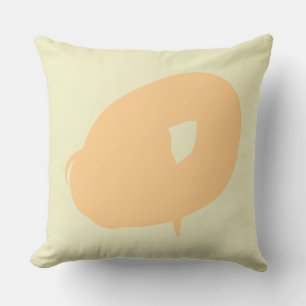 Expressive design reversible throw Pillow