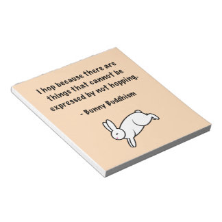 Expressive Hop Memo Pad