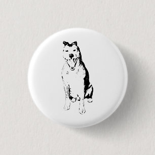 Expressive Ink Edge 3 Cm Round Badge