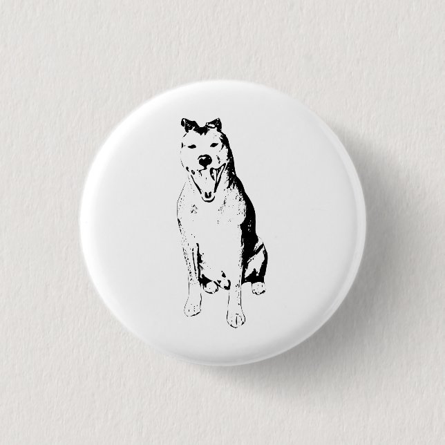 Expressive Ink Edge 3 Cm Round Badge (Front)