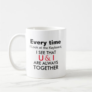 Expressive Mugs U & I