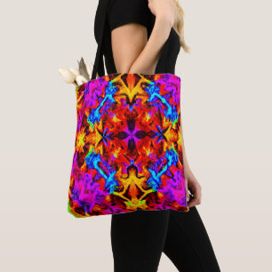 Expressive Vibrant Colours Artistry Tote Bag