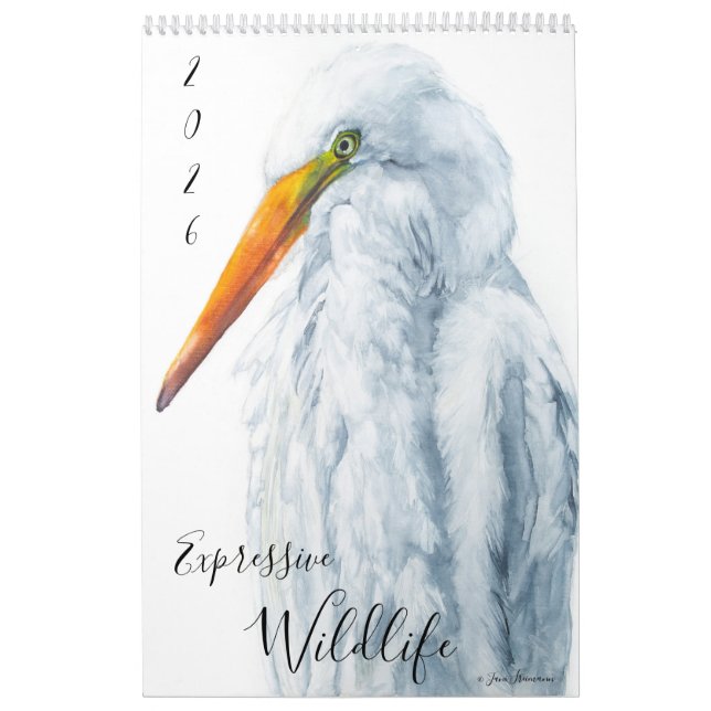 Expressive Wildlife Calendar (Cover)