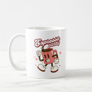 Expresso yourself Coffee lover Funny coffee Mug