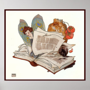 "Exquisite Elf" by Edmund Dulac - Print