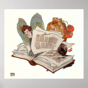 "Exquisite Elf" by Edmund Dulac - Print