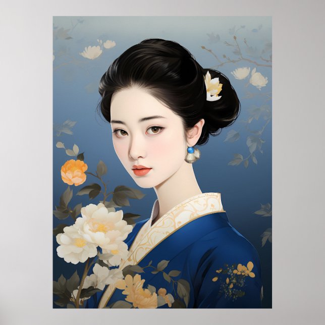 Exquisite Essence of Chinese Elegance" Poster (Front)
