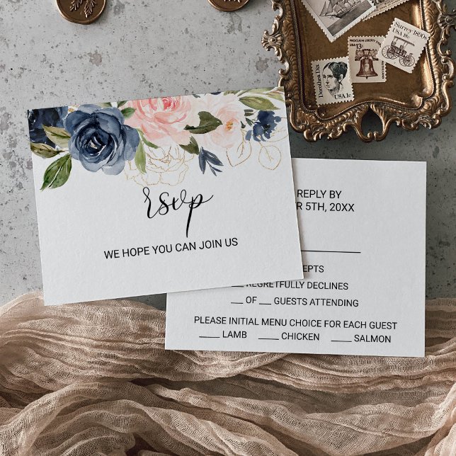Exquisite Fall Floral Menu Choice (Creator Uploaded)