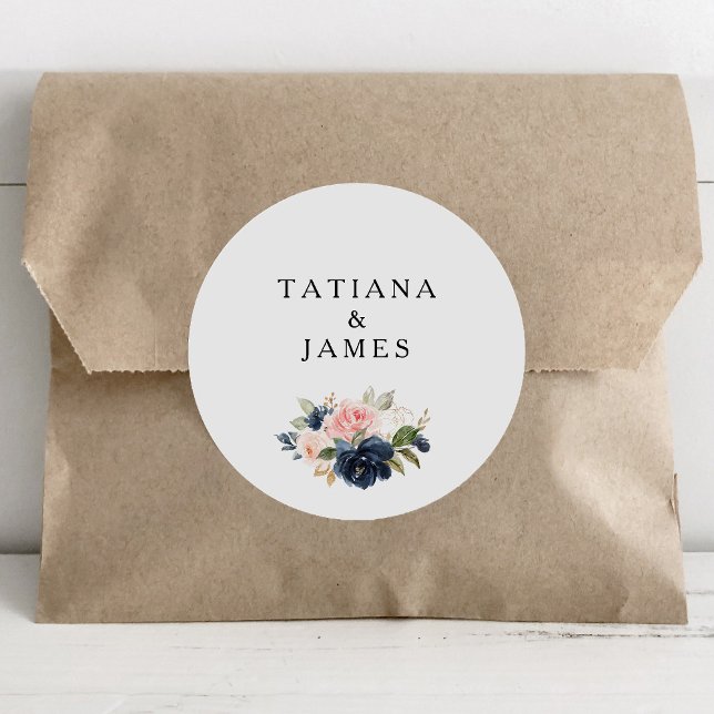 Exquisite Fall Floral Wedding Envelope Seals (Creator Uploaded)