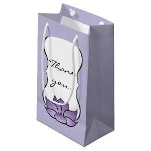 Exquisite Lotus in Purple Gift Bag
