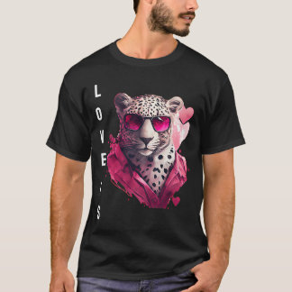 Exquisite Love is With Heart Animal Valentine's da T-Shirt