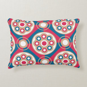 Exquisite, luxurious, medieval seamless pattern, decorative cushion