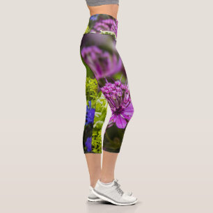 Exquisite magic of blossoms #1 capri leggings