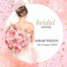 Exquisite Minimal  Wedding Bridal Shower 