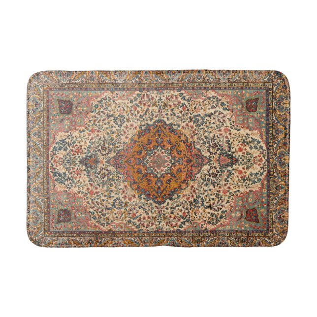 Exquisite Vintage Persian Rug Pattern (Front)