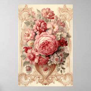Exquisite Vintage Shabby Chic Poster