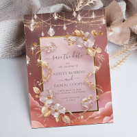 Exquisite Whimsical Clouds and Stars Save The Date