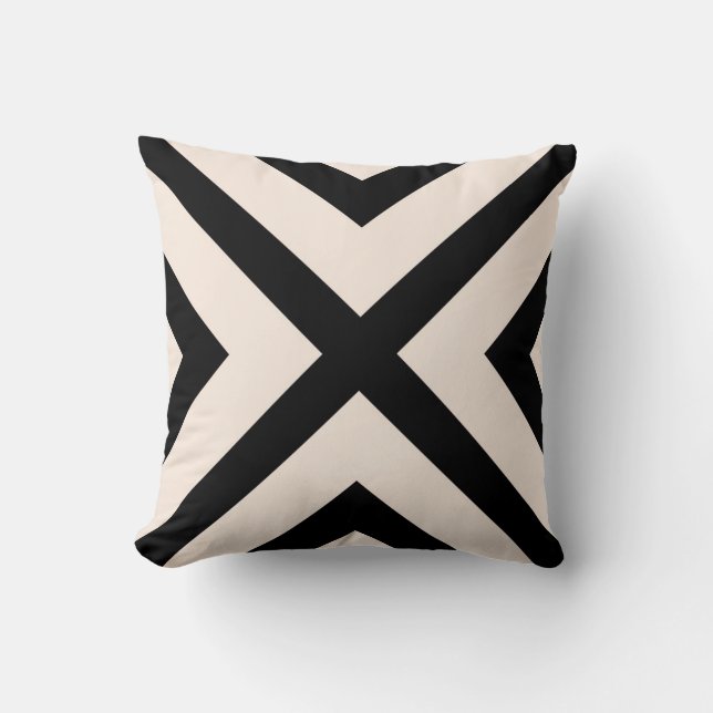 Ex's Throw Pillow (Front)