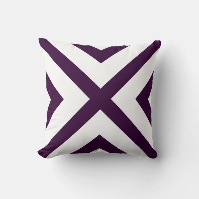 Ex's Throw Pillow (Front)