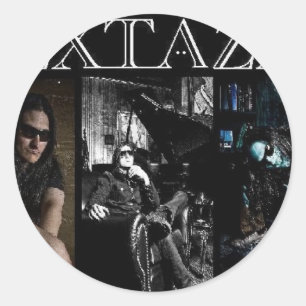 Extaza Round Sticker