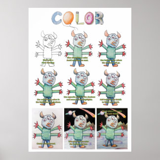 Extended Coloring Poster