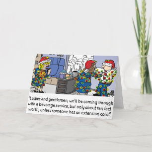 Extension Cord Holiday Card