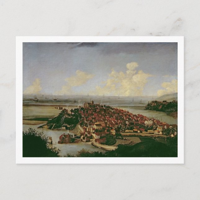 Extensive view of Rye Postcard (Front)