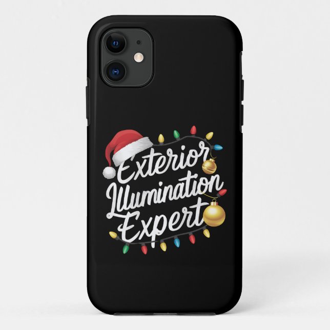 Exterior Illumination Expert Christmas Light Decor Case-Mate iPhone Case (Back)