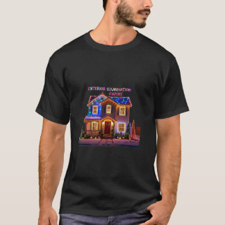 Exterior Illumination Expert Christmas Light  T-Shirt