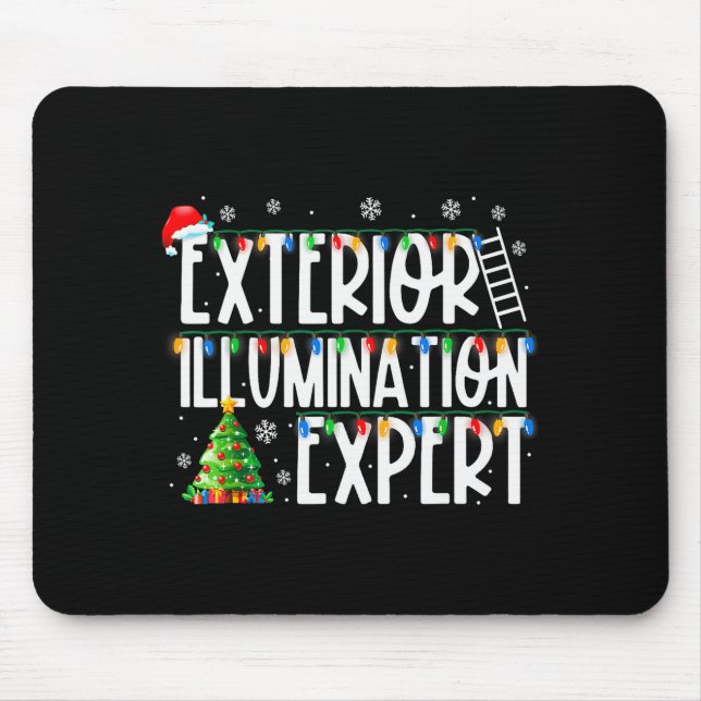 Exterior Illumination Expert Christmas Light Xmas  Mouse Mat (Front)