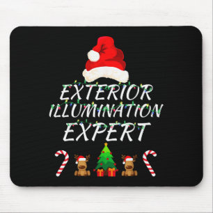 Exterior Illumination Expert Christmas Lights Deco Mouse Mat