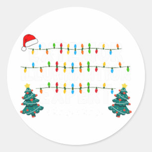 Exterior Illumination Expert - Christmas Lights Sp Classic Round Sticker