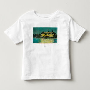 Exterior Night View of the Neptune Casino & Toddler T-Shirt