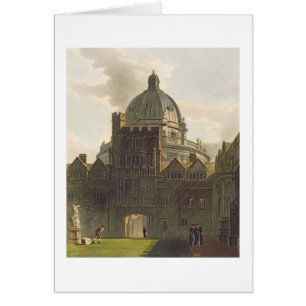 Exterior of Brasenose College and Radcliffe Librar