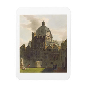 Exterior of Brasenose College and Radcliffe Librar Magnet